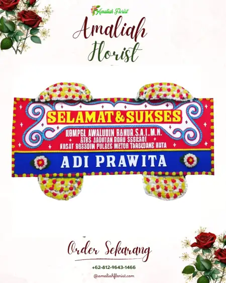 Papan Bunga Ucapan Selamat Ngada