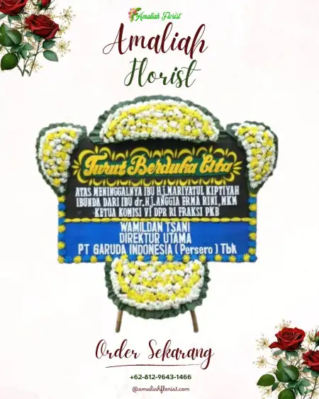 Papan Bunga Duka Ngada